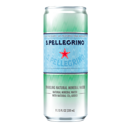 S.Pellegrino Water 330 ml Sleek Can Sanpellegrino